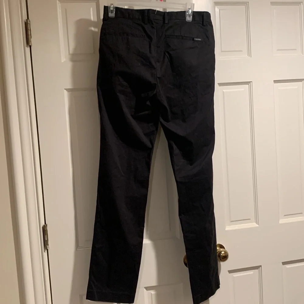 Calvin Klein Men’s Dress Pant Refined Stretch Chino Slim Fit